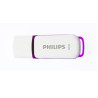 Philips FM64FD70B USB 2.0 Flash Drive Snow Edition 64GB purple