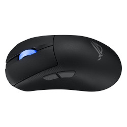 ASUS ROG Keris II Ace Wireless AimPoint Black kompiuterio pelė Žaidimams Dešinės rankos RF Wireless + Bluetooth + USB Type-A Opt