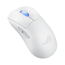 ASUS ROG Keris II Ace Wireless AimPoint White kompiuterio pelė Žaidimams Dešinės rankos RF Wireless + Bluetooth + USB Type-A Opt
