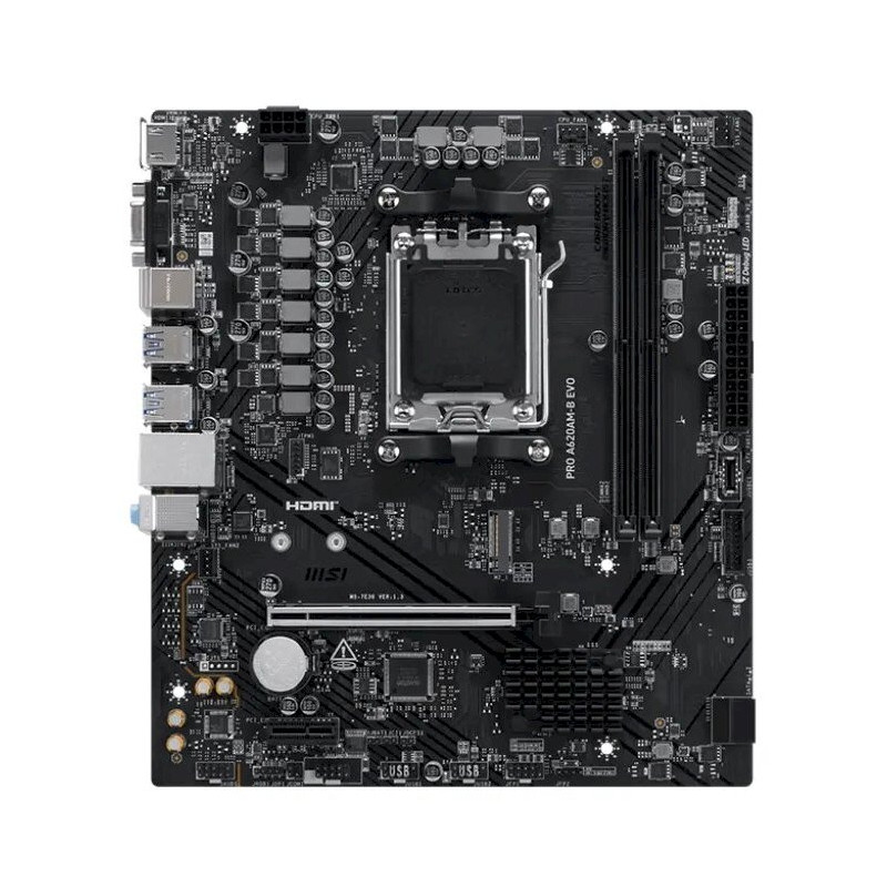 MSI PRO A620AM-B EVO Motherboard