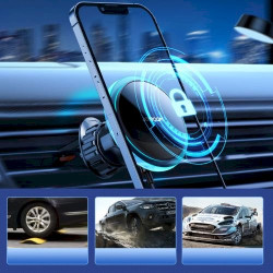 Joyroom JR-ZS291 Car Mount Wireless Charger MagSafe Air Outlet Version 15W / black