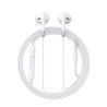 Joyroom JR-EW01 Earphone Wired In-Ear Headphones with Remote and Microphone 3.5mm Jack / white EU