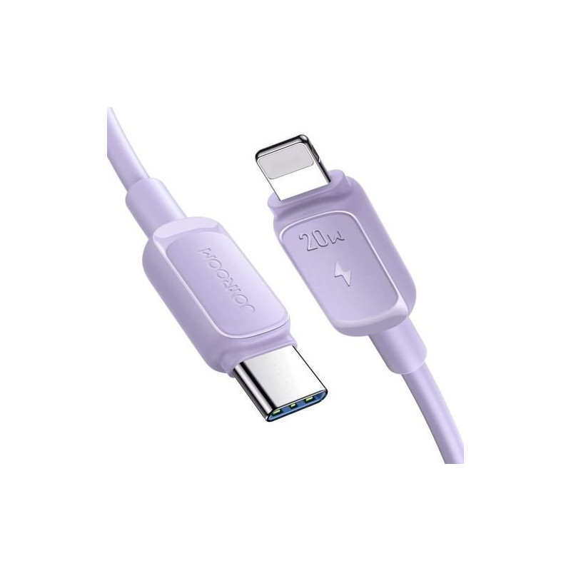 Joyroom S-CL020A11P Type-C - Lightning Cable Multi-Color Series A14 20W 480mb/s 1.2m / purple