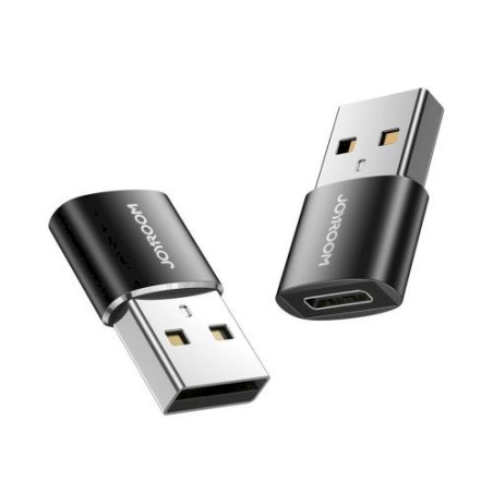 Joyroom S-H152 Adapter USB 3.2 Gen 1 Male to USB-C Female to USB Male (2pcs) / black