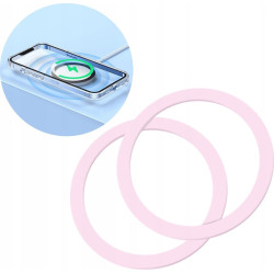 Joyroom JR-Mag-M3 Phone acc. Magnetic Metal Rings (2pcs), Pink