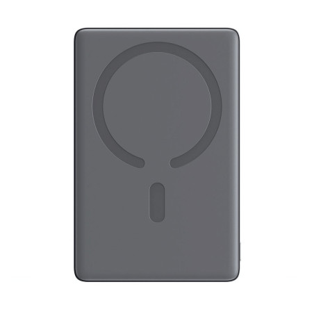 Joyroom JR-PBM08 Power Bank Magnetic Wireless Charging MagSafe 20W C+Lightning PD 20W 5000mAh with Type-C - Type-C cable / gray