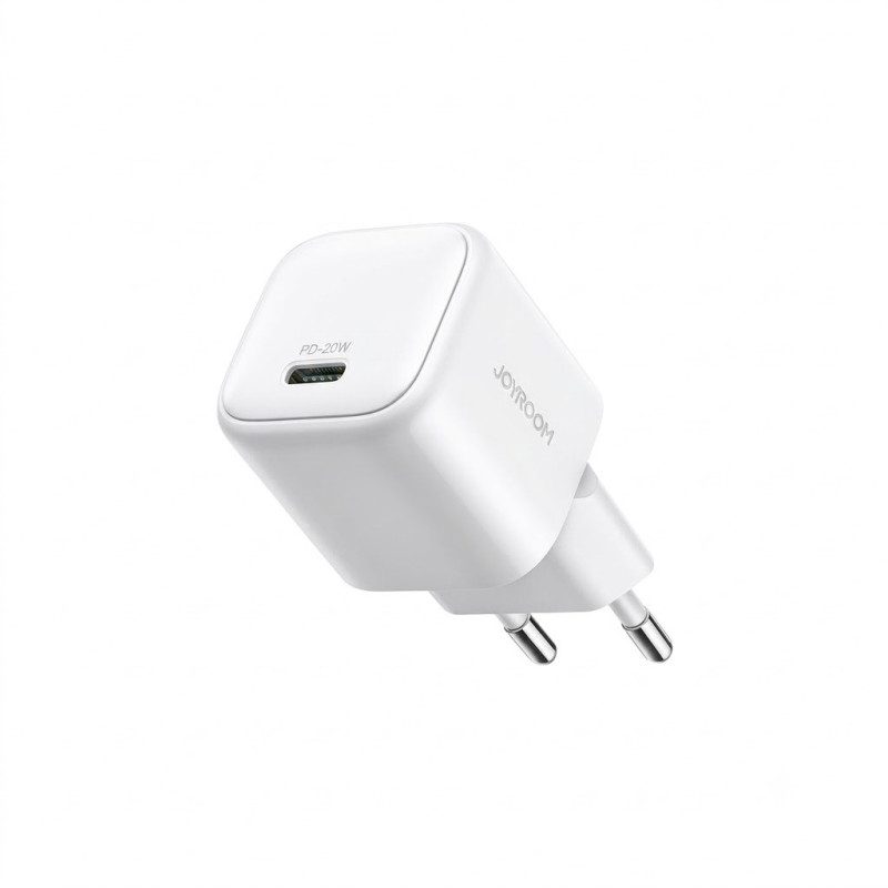 Joyroom JR-TCG15 Travel Charger Mini GaN Fast Charger Type-C, PD 30W / White