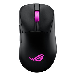 ASUS ROG Keris II Origin BLK kompiuterio pelė Žaidimams Dešinės rankos RF Wireless + Bluetooth + USB Type-A Optinis 42000 DPI