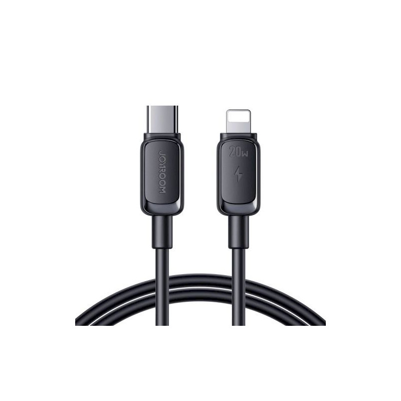 Joyroom Type-C - Lightning Cable Multi-Color Series A14 20W 480mb/s 1.2m / black