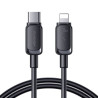 Joyroom Type-C - Lightning Cable Multi-Color Series A14 20W 480mb/s 1.2m / black