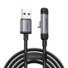 Joyroom USB - Type-C EnjoyX Series 90 Degree Cable A56, 3A, 480mb/s, 1.2m / black