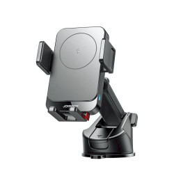 Joyroom JR-ZS241S Car Mount Magnetic Wireless Charger (Dashboard Version) 68–95 mm, 15W Max, with USB to Type-C cable (1m), Blac