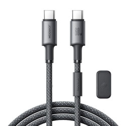 Joyroom A50 Unlimited Series Type-C - Type-C Cable 60W 480mb/s 1.2m with Magnetic Organizer / Gray