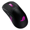 ASUS ROG Keris II Origin BLK kompiuterio pelė Žaidimams Dešinės rankos RF Wireless + Bluetooth + USB Type-A Optinis 42000 DPI