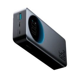 Joyroom JR-PBF05 Pro Power Bank with Digital Display C+U+U, PD 65W, 30000 mAh / black