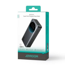 Joyroom JR-PBF05 Pro Power Bank with Digital Display C+U+U, PD 65W, 30000 mAh / black