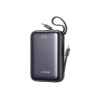 Joyroom JR-PBF29 Power Bank with Digital Display Type-C, PD 22.5W, 20000 mAh with built-in Double Type-C Cable / black