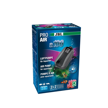 JBL ProAir a100 oro pompa, 100 l/h, 2,5 W, 60-200 l akvariumams