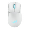 ASUS ROG Keris II Origin WHT kompiuterio pelė Žaidimams Dešinės rankos RF Wireless + Bluetooth + USB Type-A Optinis 42000 DPI