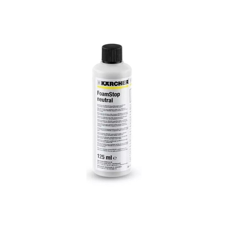 Karcher 6.295-873.0 Foamstop Neutral Vacuum Cleaner Accessory 125 ml