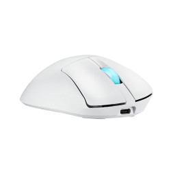 ASUS ROG Keris II Origin WHT mouse Gaming Right-hand RF Wireless + Bluetooth + USB Type-A Optical 42000 DPI