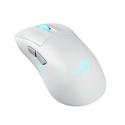 ASUS ROG Keris II Origin WHT mouse Gaming Right-hand RF Wireless + Bluetooth + USB Type-A Optical 42000 DPI