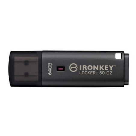 Kingston IronKey Locker Plus 50 G2 USB Flash drive 64GB