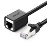 UGREEN NW112 RJ45 Cable Extender F/UTP CAT6 male - female 3m / black