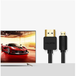 UGREEN HD127 HDMI - micro HDMI Cable 1.5m (HDMI 2.0 4K@60Hz) / black