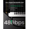 UGREEN HD140 Cable HDMI-HDMI 1m (HDMI 2.1 8K@60Hz 48Gbps) / black