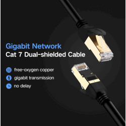 UGREEN NW107 Cable F/FTP CAT7 with 2xRJ45 plugs 5m / black