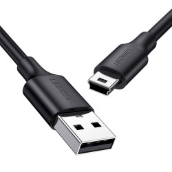UGREEN US132 Cable USB A - miniUSB 2m / black