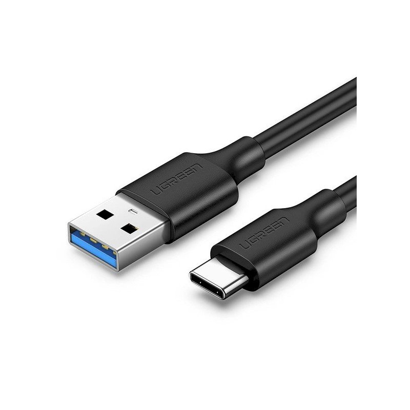UGREEN US184 Cable USB A- USB-C 1m USB3.2 Gen1 5Gbps 5V 3A / black