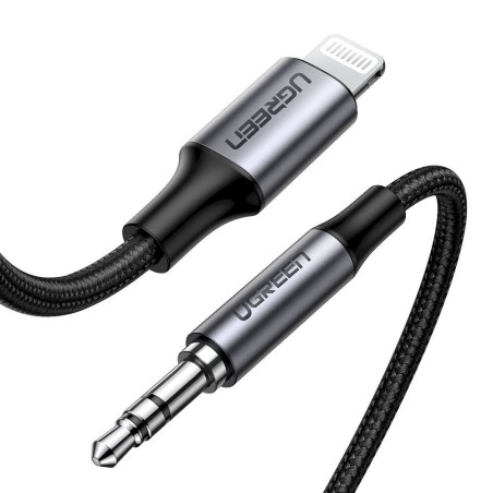 UGREEN US315 Cable IP Lightning male - 3.5mm male Aux 1m