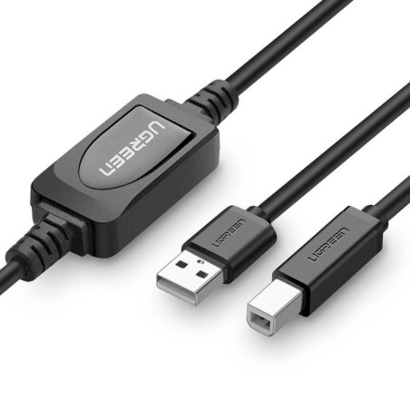 UGREEN US122 Cable USB A - USB B 10m with repeater
