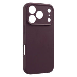 Mocco Silicon Case for Apple iPhone 17 Pro Max / 18 Pro Max Dark cherry