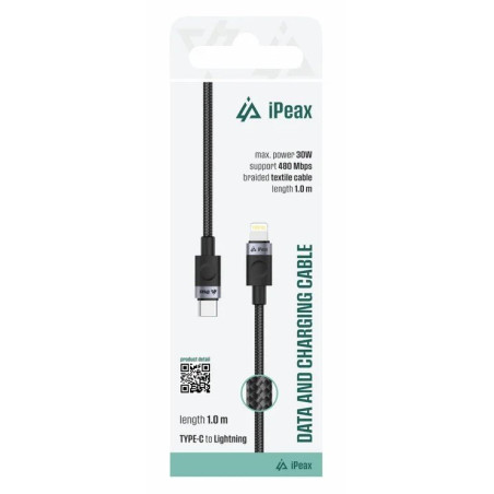 iPEAX 90010102 USB-C - Lightning Cable 1m