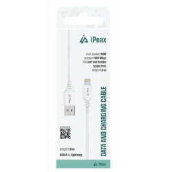 iPEAX 90010112 Cable USB-A / Lightning 1m