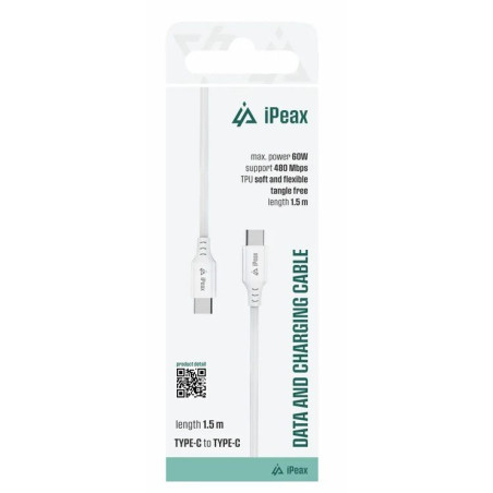 iPEAX 90010114 Cable USB-C / USB-C 1.5m