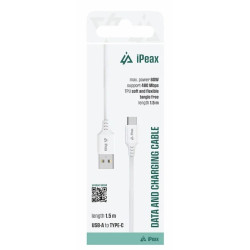 iPEAX 90010117 Cable USB-A / USB-C 1.5m