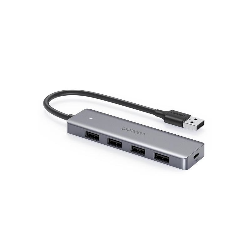 UGREEN 50985 Interface Hub USB 3.2 Gen 1 Type-A 5000 Mbit/s / silver