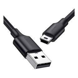 UGREEN US132 USB Cable USB 2.0 1.5 m USB-A to Mini-USB-A 0.48 Gbit/s / black