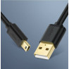 UGREEN US132 USB Cable USB 2.0 1.5 m USB-A to Mini-USB-A 0.48 Gbit/s / black