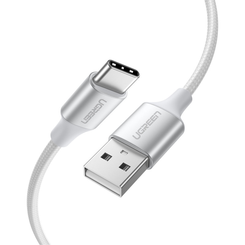 UGREEN 60409 USB Cable USB 2.0 3 m USB-C to USB-A 0.48 Gbit/s / white