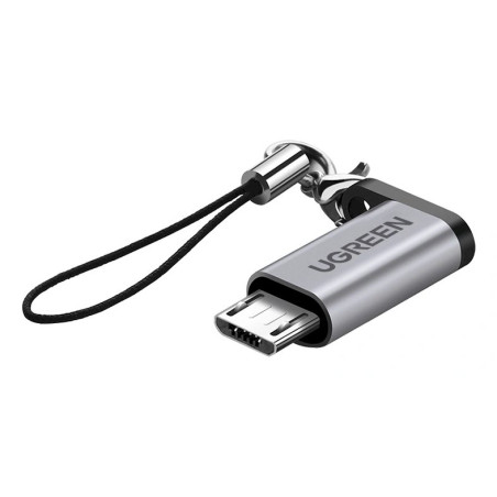 UGREEN 50590 Micro USB to USB-C Cable Gender Changer / grey