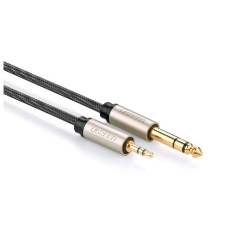 UGREEN 10630 AV127 Audio Cable 5 m 3.5mm to 6.35mm / grey