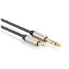 UGREEN 10630 AV127 Audio Cable 5 m 3.5mm to 6.35mm / grey