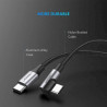 UGREEN 50123 USB-C Cable USB 2.0 1 m 0.48 Gbit/s 60 W / black