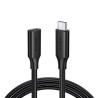 UGREEN 10387 USB Cable USB 3.2 Gen 2 (3.1 Gen 2) USB-C 1 m / black