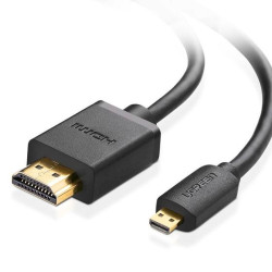 UGREEN 30104 HDMI Cable 3 m HDMI Type D (Micro) to HDMI Type A (Standard) / black